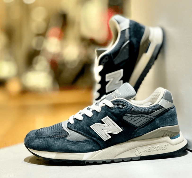 New Balance 998 Made in USA Navy & Grey $1004! – BIY Roamer